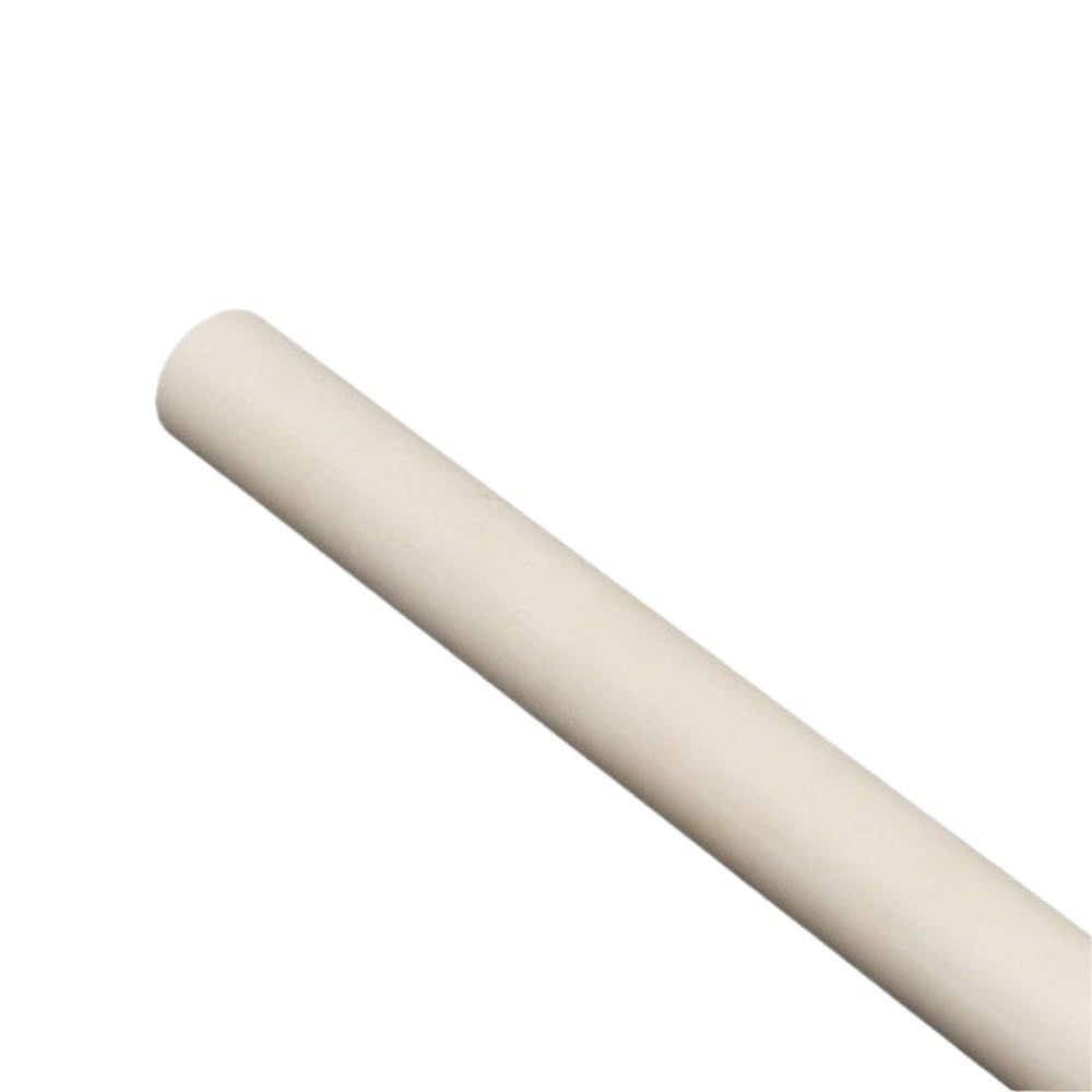 Aluminiumoxid-Keramikrohr, Packung mit 2 Aluminiumoxid-Keramikrohren 4 Löchern for Heizungen in mehreren Größen(500MM*8MM*2MM)