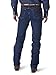 Wrangler Men's Premium Performance Advanced Comfort Cowboy Cut Reg Jean, Mid Stone, 33W x 32L