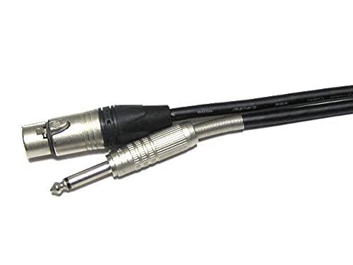 CANARE/カナレ スピーカーケーブル キャノンメス-モノラルフォン (シルバーコネクタ, 10m)