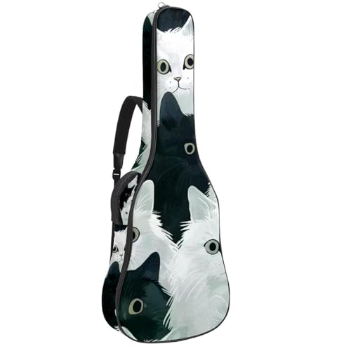 Étui souple pour guitare acoustique 109cm sac à dos Oxford