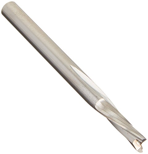 Image of YONICO Downcut Router Bits Spiral 2 Flute Solid Carbide CNC Low Helix End Mill 1 /4-Inch Dia. 1 /4-Inch Shank 32010-SC