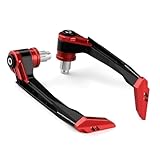 Velospeed For Du.ca.ti Hypermotard Any Year Motorcycle Handlebar Grips Guard Brake Clutch Levers Guard Protector handguards hypermotard Accessories (red)