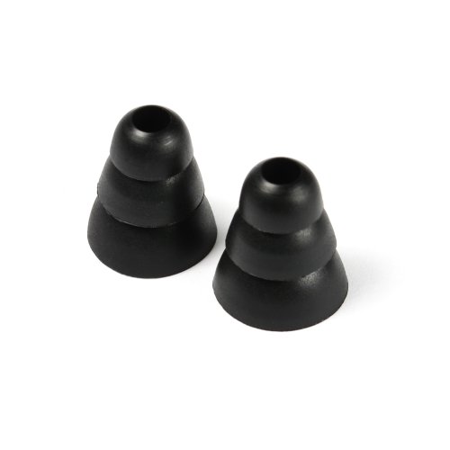 ITIS 10 Replacement Earbud tips Ear Gel for Monster Beats, iBeats,Tour, Urbeats se, Urbeats, Powerbeats ï¼ˆNot for PowerBeats 2 Wirelessï¼‰, HeartBeats, Diddybeats In-Ear Headphones With ITIS Headphone Cable Cord Clip (BLACK, Triple Flange Large)