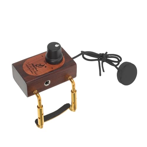 jojofuny 高感アコースティック楽器用ピックアップ 小型ポータブル設計 ギター バンジョー マンドリン ウクレレ対応 小提琴?音器 音質強化
