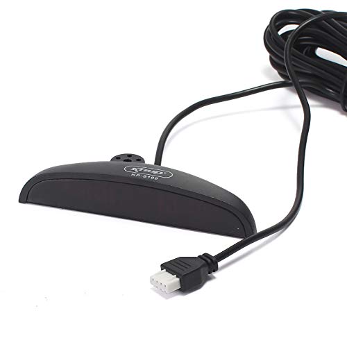 Sensor Ré Estacionamento 4 Pontos Display Led Sonoro preto