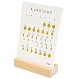 グリーティングライフ 2026年 カレンダー MOON レタープレス C-1697-MM