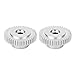 MOH D-Hole Gear 40 Dents D-Hole Gear-2Pcs D-Hole Gear Haute résistance métal 40 Dents Robot Industriel pièces 6mm Trou Central
