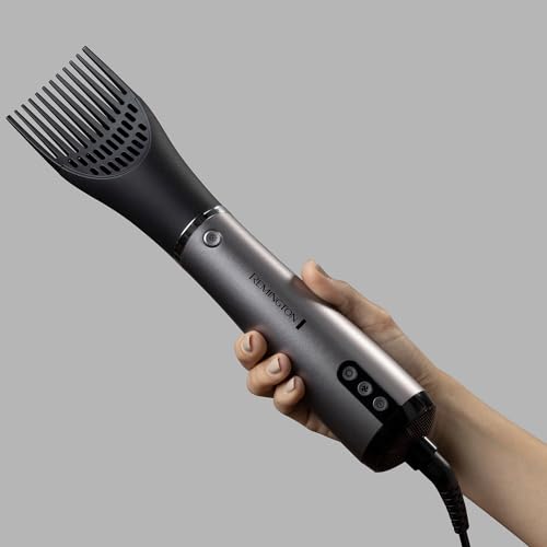 Remington Spazzola ad Aria Calda [3 Accessori, Tecnologia StyleAdapt che Regola il Calore] PROluxe You (Rivestimento Ceramico, Ionico, Volume e Sollevamento Radici, Asciugatura Rapida) AS9880 - Immagine 4