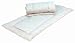 Roma Leg Pillow Wraps Pair White 14"