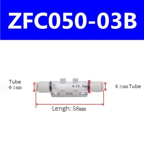 Eyector de vacío neumático AZFC200 con elemento filtrante extraíble 2