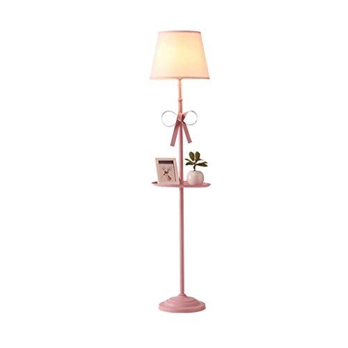 MJSM Lampadaire sur Pied Nordic Floor Lamp Fille Rose Chambre d'enfant Chambre Plancher Salon Lumière Salle d'étude créative Lampadaires Lampadaire Accueil Lampadaire décoratif