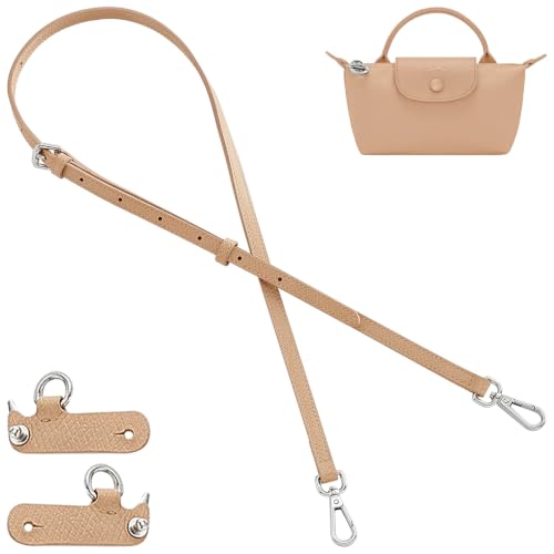 Image of Jiesinlov Leather Bag Shoulder Strap Replacement Crossbody Adjustable Conversion Kit Fit for Mini Pouch