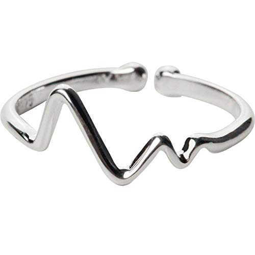 Bague ECG pour femme réglable fini les erreurs de taille de doigt
