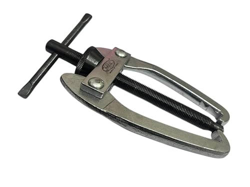 Image of MEC 2-Jaw Gear Bearing Puller - Removal Tool for Gears, Pulley, and Flywheel with Heavy Lock Nut and Spindle (6 inch (150mm))