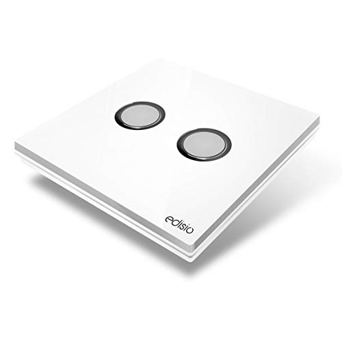 Interruptor inalámbrico 2 teclas - Blanco