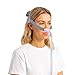 Satin CPAP Strap Covers, CPAP Mask Cover to Fit Airfit P10 Headgear Strap, Universal and Comfort CPAP Headgear Strap Covers, CPAP Hair Protector for Women for Reducing Red Marks (Grey)