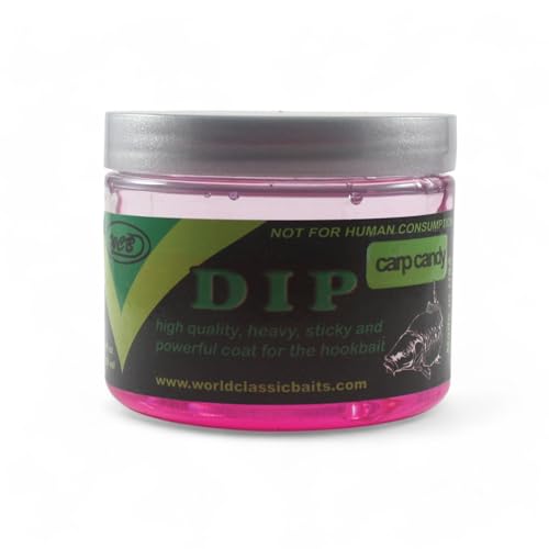 WCB Carp Baits - Hookbait DIP - Carp Fishing Bait Enhancer - Ideal for Carp Fishing (Flavor: Carp Candy)