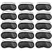 SKEMIX Pack of 40 Eye Mask Shade Cover Blindfold Night Sleeping, with Nose Pad, Blindfold Game Games Relax Cover Black