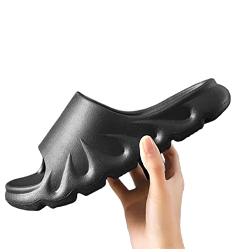 Slippers pour femmes plats à plateforme contre les pieds fatigués en intérieur