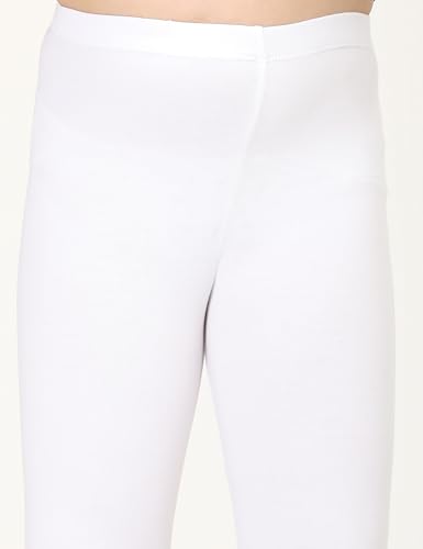 Image of ZION Leggings for Girls - Cotton Regular Fit Ankle Length | Soft & Comfortable | Perfect for Every Occasion - School, Play & Beyond | Multiple Sizes & Colors