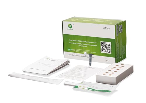 Greenspring 4in1 Lolli/Nasal/Spucktest Speicheltest Corona Schnelltest Laientest