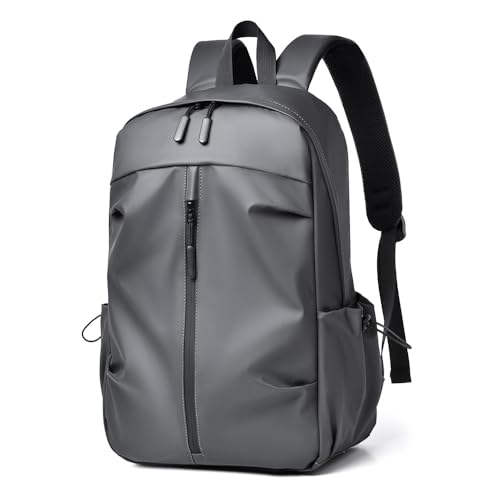 Multi-functional Lightweight Backpack - Durable, 1 Main Compartment + Front Pocket, Premium Business & Casual Use (Gray)