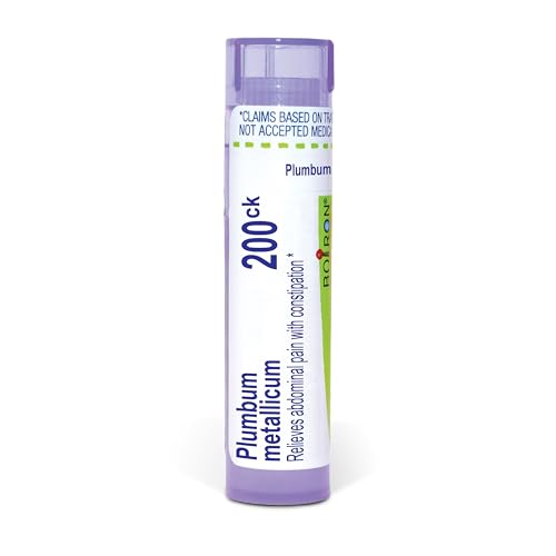 Boiron Plumbum Metallicum 200Ck for Constipation while Traveling - 80 Pellets