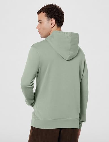 Image of Gap Men's Full Sleeve Hooded Neck Standard Fit Brushed Sweatshirt,Lt.Brown,XS