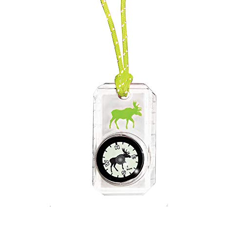 Sun Company Wildlife Compass for Kids - Children's Compass for Camping, Hiking,