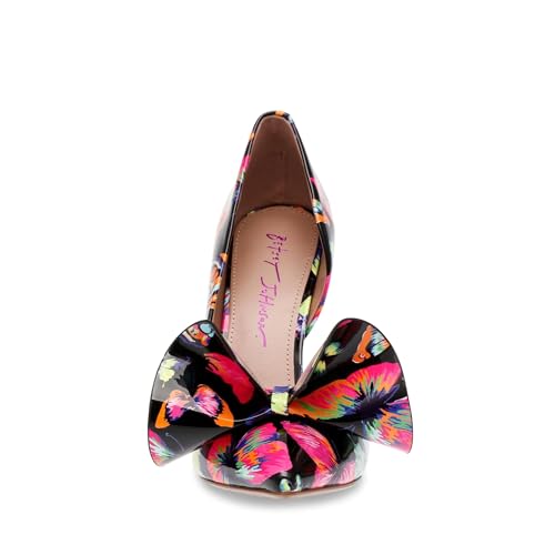 Image of Betsey Johnson Women's Nobble Bow D'Orsay Heels