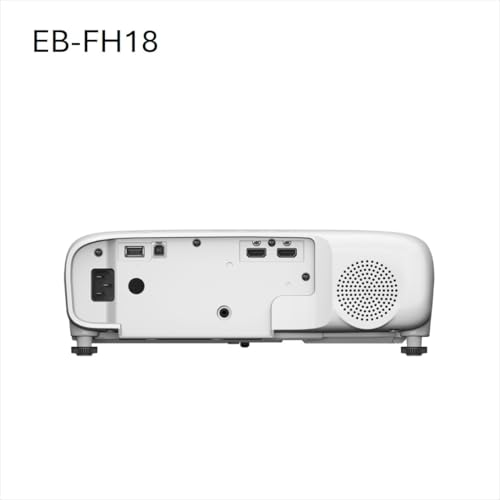 Epson EB-FH18 ist EIN erschwinglicher Full HD-Lampenprojektor mit 2X HDMI-Anschlüssen, WLAN mit Kompatibilität zu Apple AirPlay 2, großer Projektionsfläche bis zu 304 Zoll und 4.100 Lumen – Bild 6