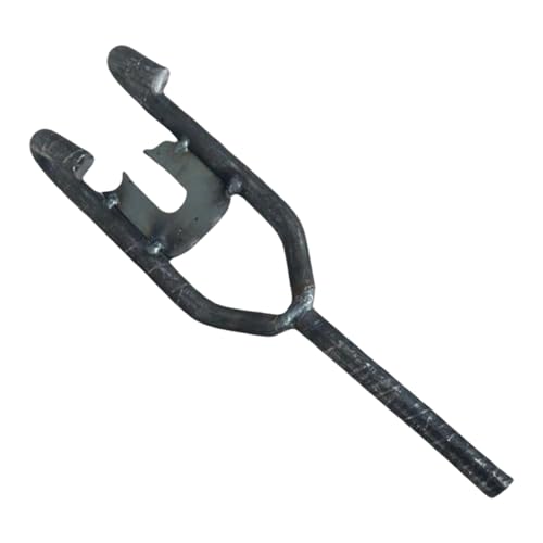 MotiveTech Doblador de Acero, Dobladora Manual de Barra de Acero, Dobladora de Acero al Manganeso, Herramientas para Doblar Varillas, Herramienta Portátil para Obras Y Garajes Que Ahorra Esfuerzo