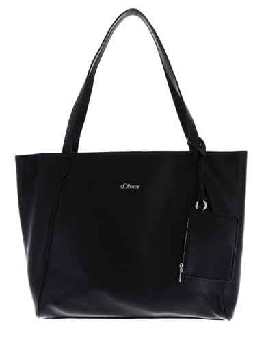 s.Oliver Shopper Grey/Black schwarz