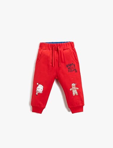 Jogger snowman rouge bébé garçon parfait pour les journées de jeu en hiver