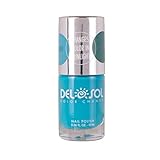 Del Sol Color-Changing Nail Polish - Down to Earth - Changes Color from Cyan to Veridian in the Sun...