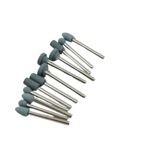 Grinding Plate 8-Pack Aluminum Oxide Grinding Stones (16mm Cone, 1/4" Shank) U2013 For Metal Polishing & Deburring Deburring Tool For Metal