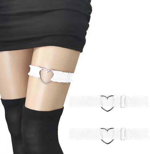 2 Pcs Adjustable Heart Shaped Garter Belts, Non-Slip Jordan | Ubuy