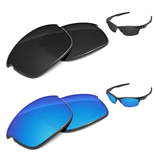 Image of Performance Replacement Lenses for Oakley Bottle Rocket OO9164 Polarized Etched - Value Pack