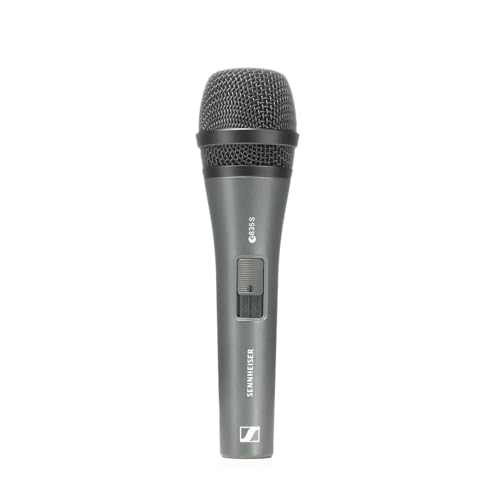 Sennheiser Pro Audio Sennheiser Professional E 835-S Dynamic Cardioid Vocal Microphone with On/Off Switch