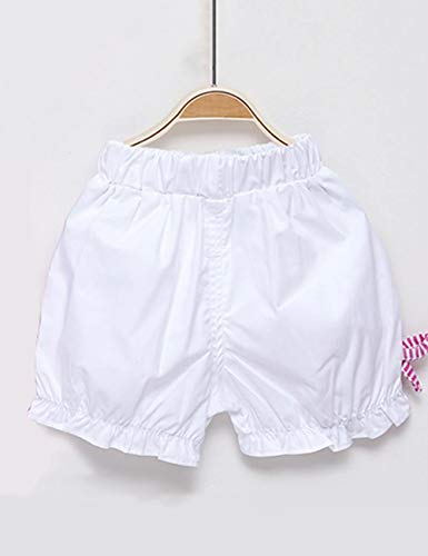 Image of Oklady Toddler Girl Clothes Ruffle Floral Embroidery Shirt and Shorts Set