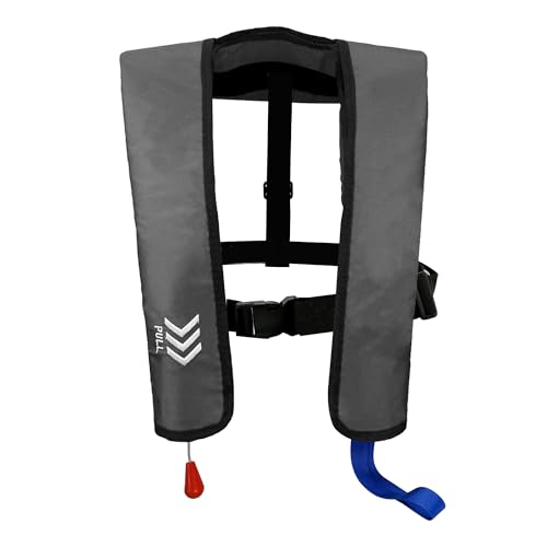 Image of Automatic Inflatable Life Jackets for Adults Life Vests PFD Low Profile Load Capacity Up to 330lbs