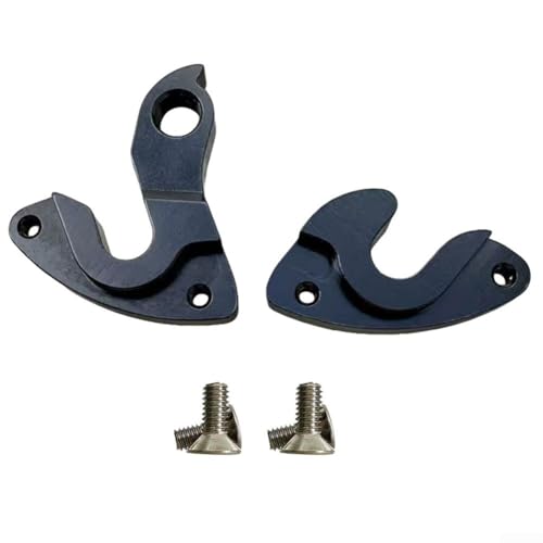 Honseadek CNC Alloy Rear Derailleur Hanger, For TRIACE And Bikes, Thru Axle Type Mounting Bracket, Black Replacement Part With Hardware Included