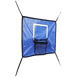 BESPORTBLE Trampoline Basketball Hoop Attachment Indoor Fun for Boys and Girls Easy to Install Compact Design Creative Sports Rack for Trampoline Play and Training Activities