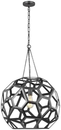 Generation Lighting-AH Alexa Hampton Collection-Feccetta-One Light Large Pendant in Modern Style-20.5 Inch Wide by 29.5