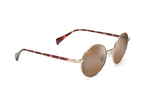 Image of Maui Jim Polarized Men's and Women's Mokupuni Round Sunglasses
