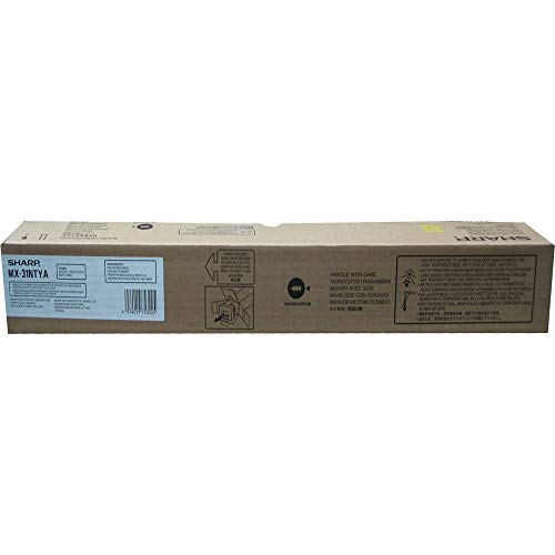 Cartouche de toner jaune Sharp MX-31NTYA pour imprimante laser couleur de rechange