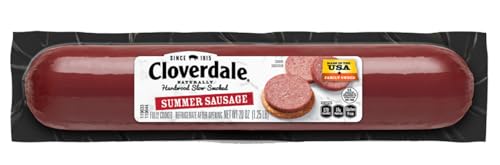 Cloverdale Cracker Size Summer Sausage 20 Ounce – Gluten-Free