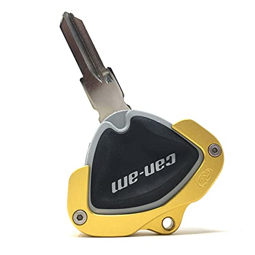 Image of Key Holder for CAN AM Spyder F3 RT RT-S ST RSi Accessory Key Hole Cover Yellow