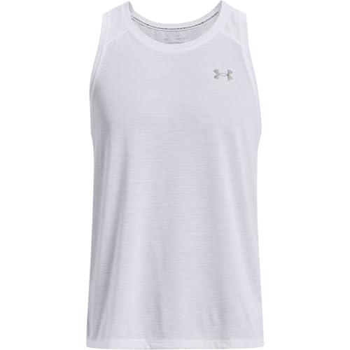 Under Armour UA Streaker SS Noir T-Shirt de Sport Respirant pour vos Runs Nocturnes