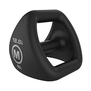 TRX YBell 3-in-1 Kettlebell, Dumbbell, and Push Up Bar Workout Equipment – Commercial Grade Surface Strength Training Kettlebells